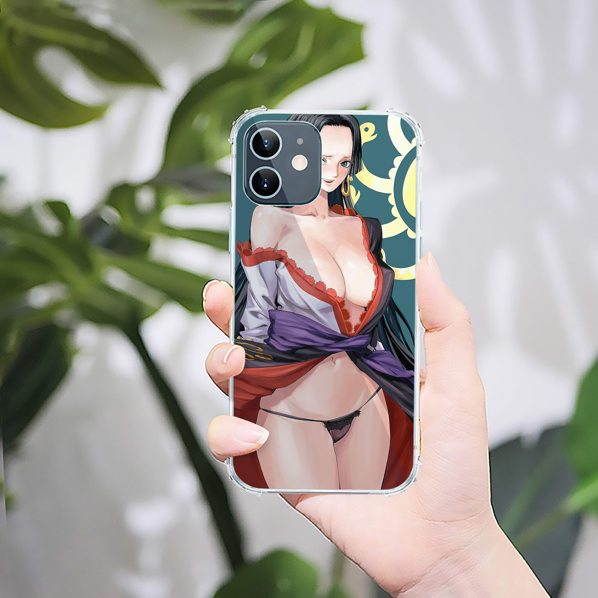 ワンピース ONE PIECE 【iPhone 12シリーズ対応】透明スマホケース（クリアソフトケース）